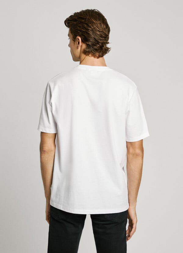 Pepe Jeans camiseta logo bordado fit regular Rebajas online