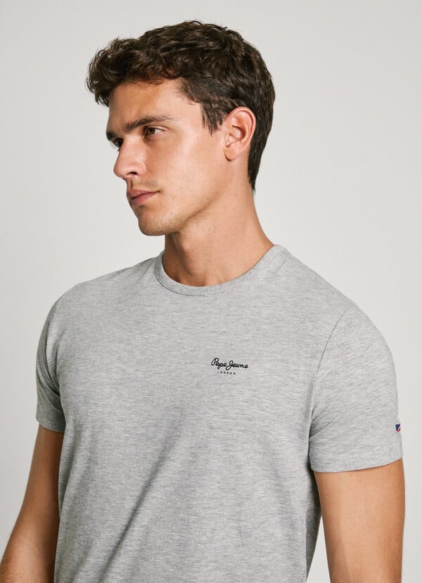 Pepe Jeans camiseta logo estampado fit slim Envío gratis