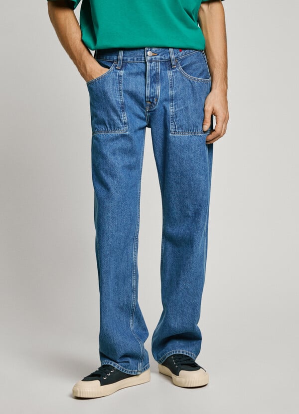 Pepe Jeans jeans fit loose y tiro regular - reverse Precio de fábrica