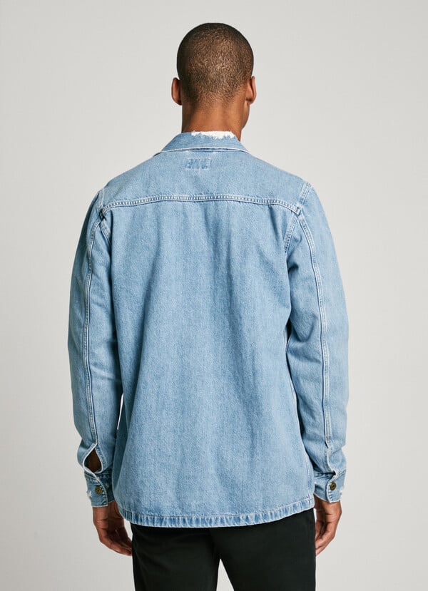 Pepe Jeans sobrecamisa denim fit relaxed Solo queda un día