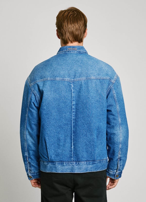 Pepe Jeans cazadora denim fit relaxed Grandes descuentos