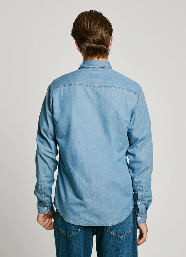 Pepe Jeans camisa denim fit slim Limitado a 3 días