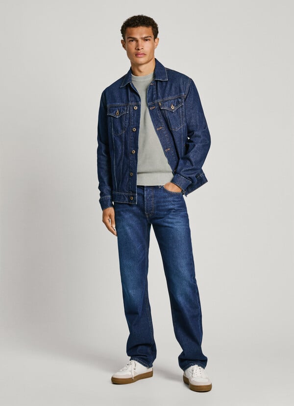 Pepe Jeans cazadora denim fit regular Libre de impuestos