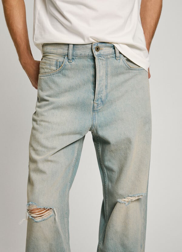 Pepe Jeans jeans fit recto y tiro regular - 73tint Ofertas especiales