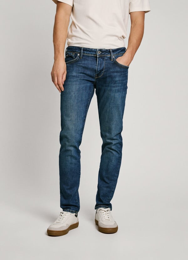 Pepe Jeans jeans fit slim y tiro bajo - hatch Grandes ahorros