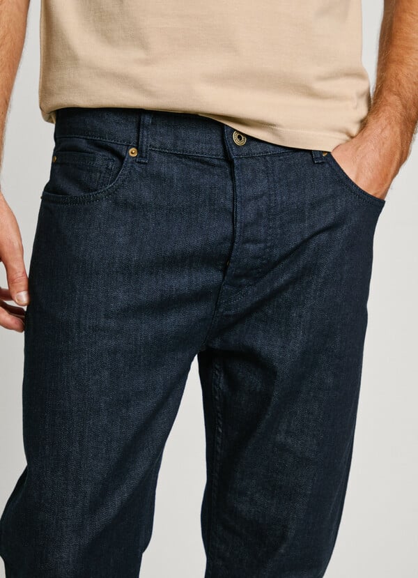 Pepe Jeans jeans fit recto y tiro regular - byron 2025
