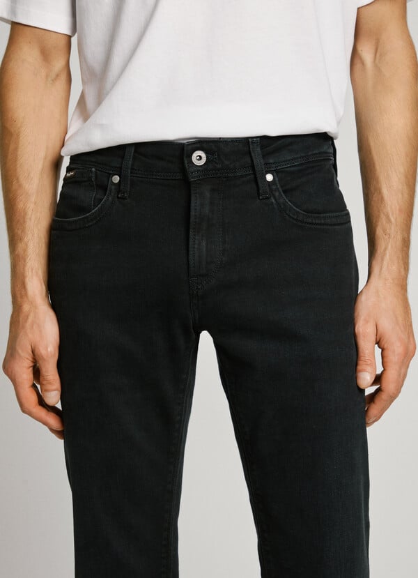Pepe Jeans jeans fit slim y tiro bajo - hatch Venta caliente