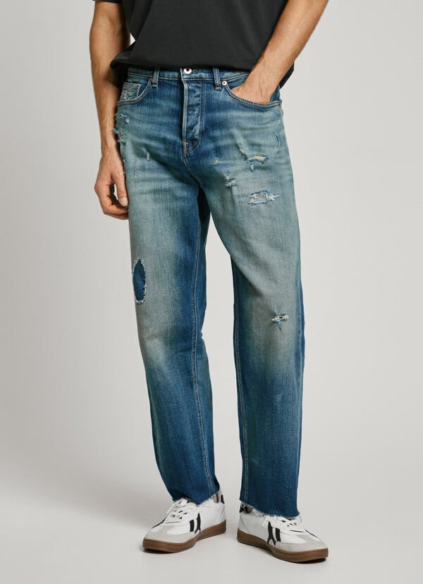 Pepe Jeans jeans fit barrel y tiro regular Rebajas baratas