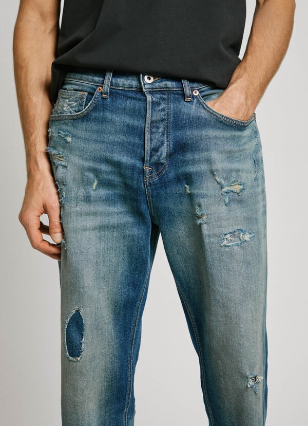 Pepe Jeans jeans fit barrel y tiro regular Rebajas baratas