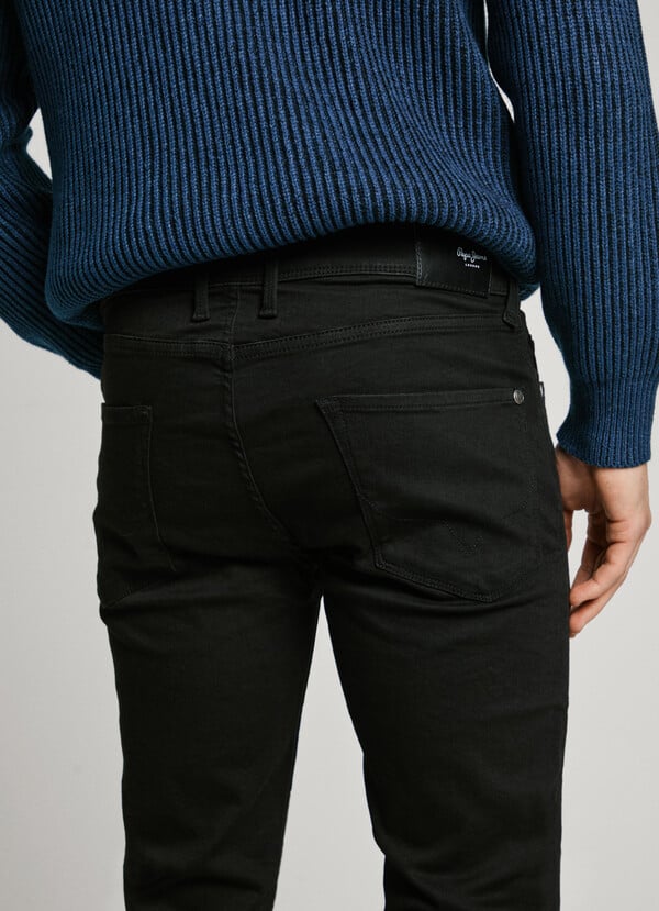 Pepe Jeans jeans fit skinny y tiro bajo - finsbury Ventas relámpago