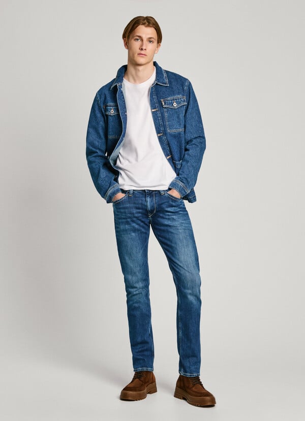 Pepe Jeans jeans fit y tiro regular - cash