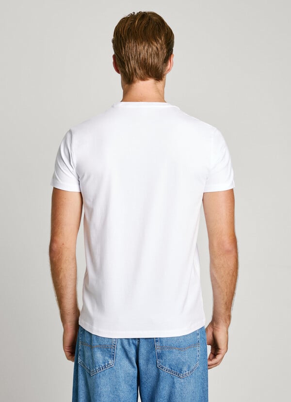 Pepe Jeans camiseta logo estampado fit slim Grandes descuentos