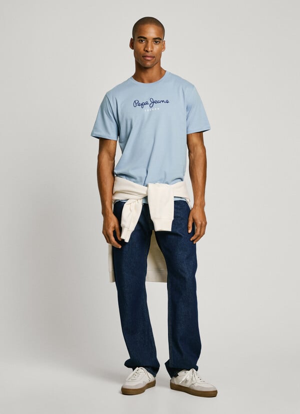 Pepe Jeans camiseta logo fit regular Descuentos del mes