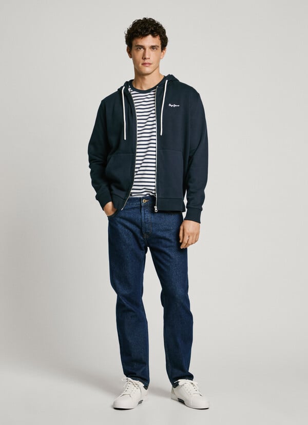 Pepe Jeans sudadera cremallera y capucha Precio ultrabajo