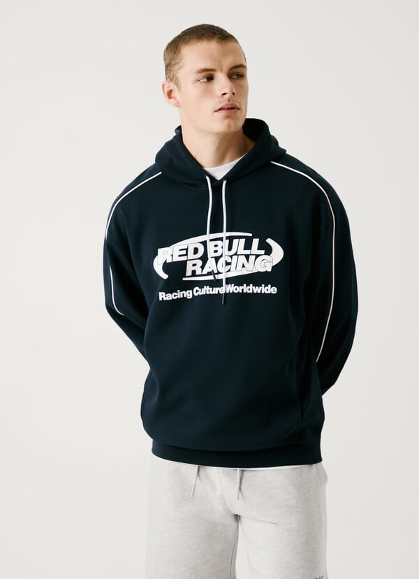 Pepe Jeans sudadera capucha con logo En línea