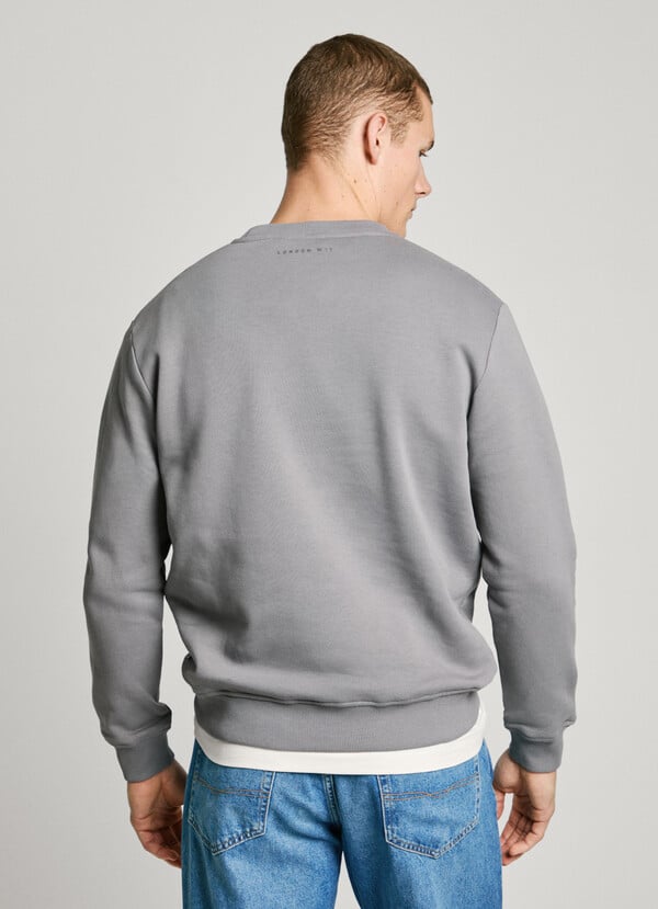 Pepe Jeans sudadera cuello redondo fit regular Outlet