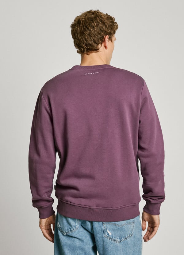 Pepe Jeans sudadera cuello redondo fit regular Outlet online