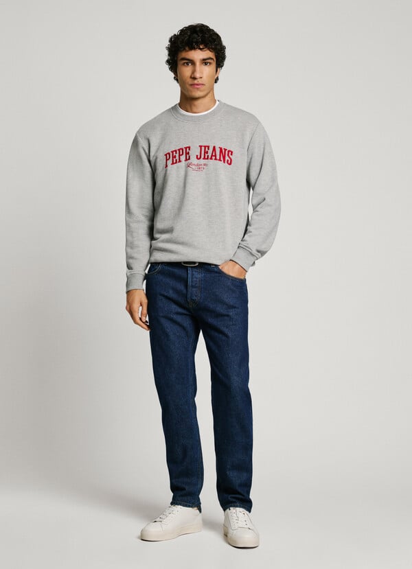Pepe Jeans sudadera logo bordado fit regular Rebajas