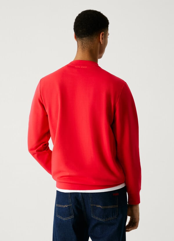 Pepe Jeans sudadera cuello redondo con logo Gran oferta