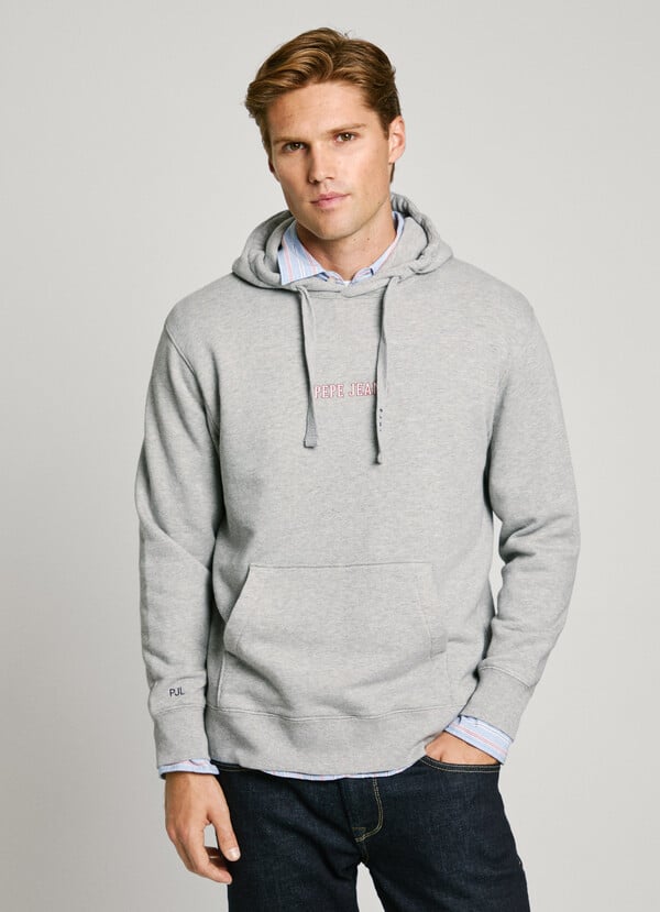 Pepe Jeans sudadera con capucha fit regular Ventas relámpago
