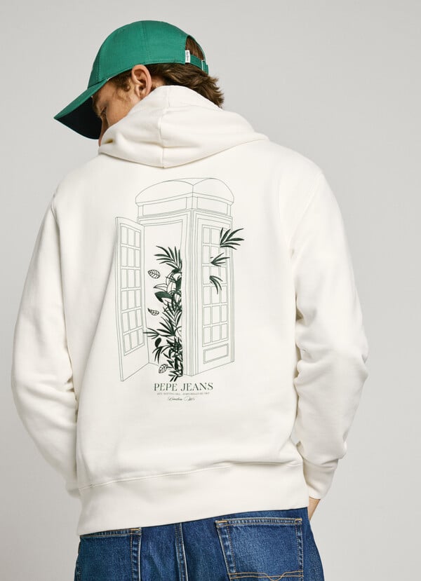 Pepe Jeans sudadera con capucha fit relaxed