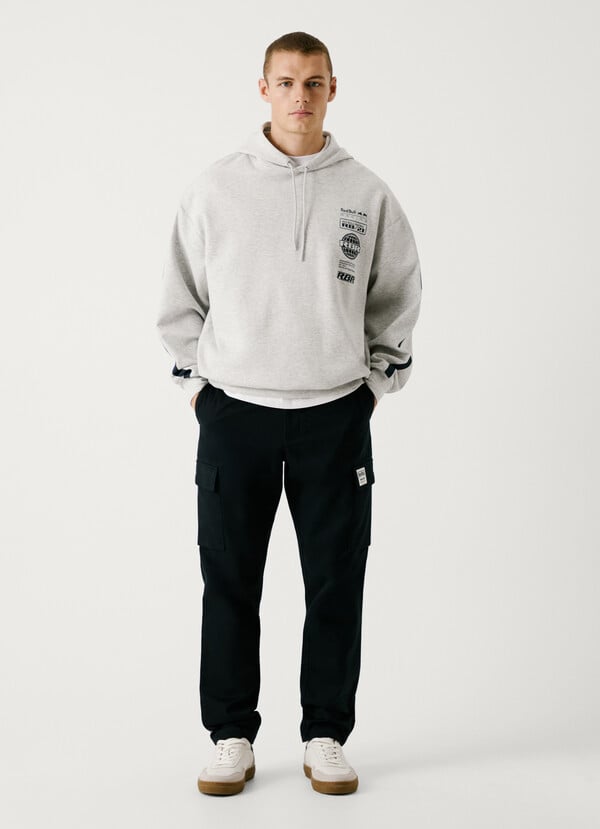 Pepe Jeans sudadera capucha con logo