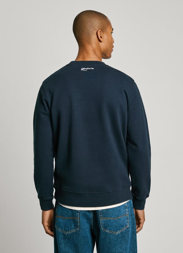 Pepe Jeans sudadera cuello redondo fit regular Oferta especial