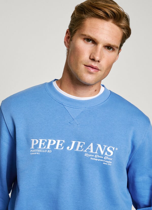 Pepe Jeans sudadera cuello redondo fit regular Envío gratis