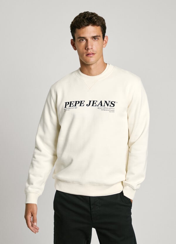 Pepe Jeans sudadera cuello redondo fit regular Últimos 3 días