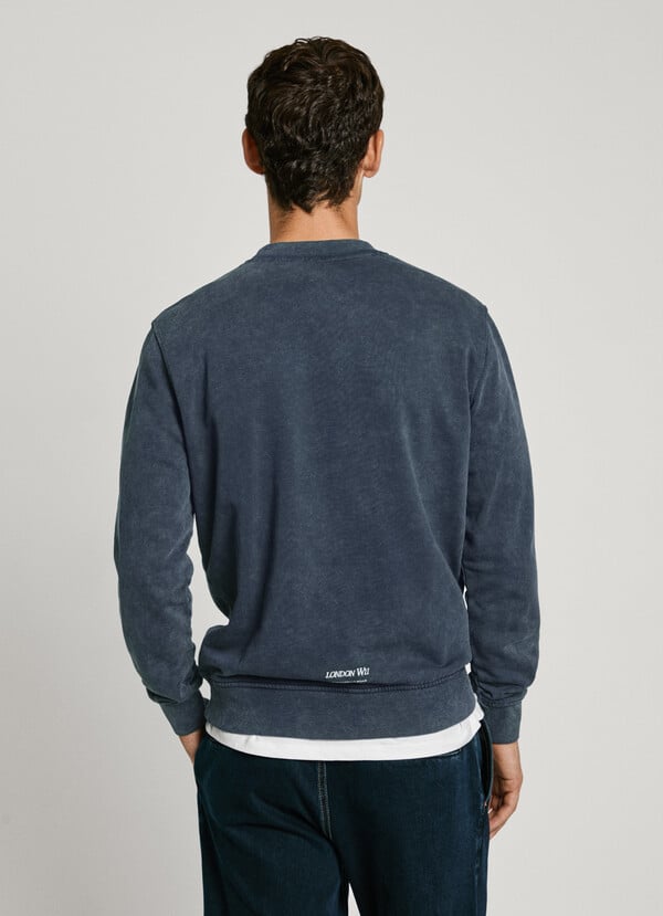 Pepe Jeans sudadera logo en relieve fit regular COMPRAR AHORA