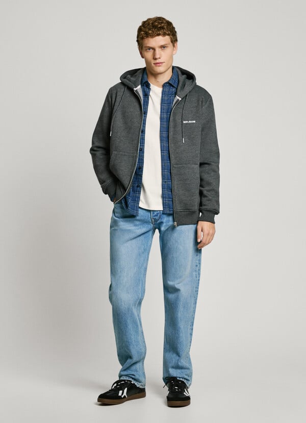 Pepe Jeans sudadera cremallera fit regular ÚLTIMAS EDICIONES