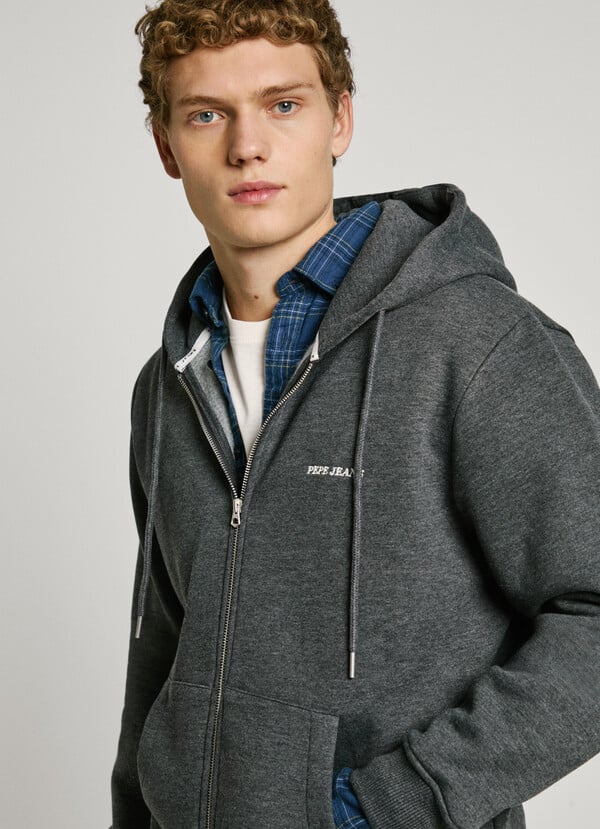 Pepe Jeans sudadera cremallera fit regular ÚLTIMAS EDICIONES