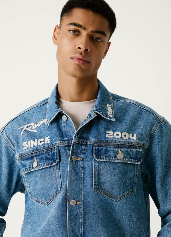 Pepe Jeans cazadora denim fit relaxed Oferta especial de fábrica