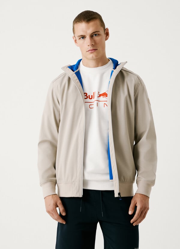 Pepe Jeans chaqueta capucha con logo en relieve Superdescuento