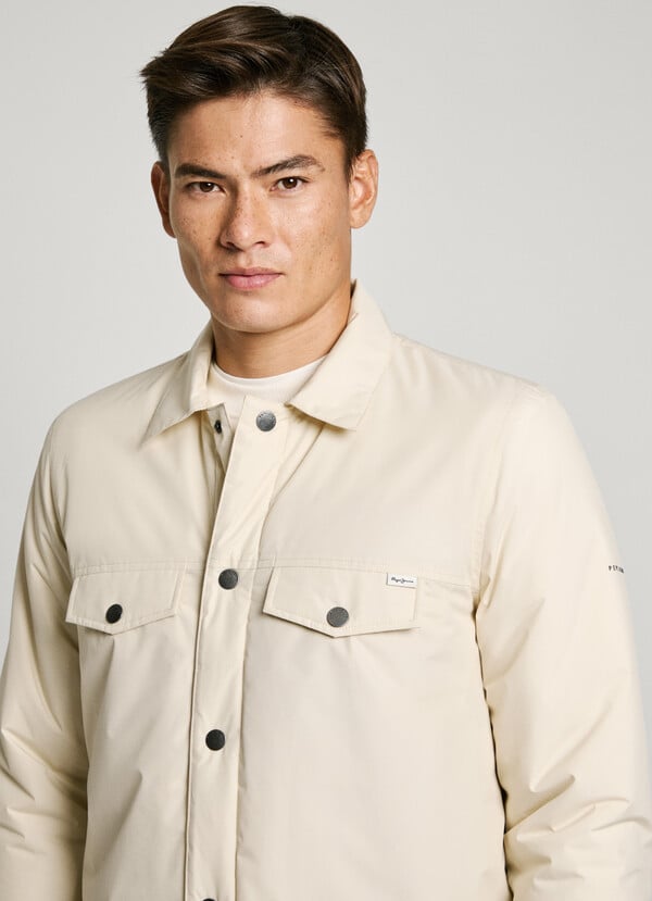Pepe Jeans chaqueta acolchada cierre abotonado En oferta