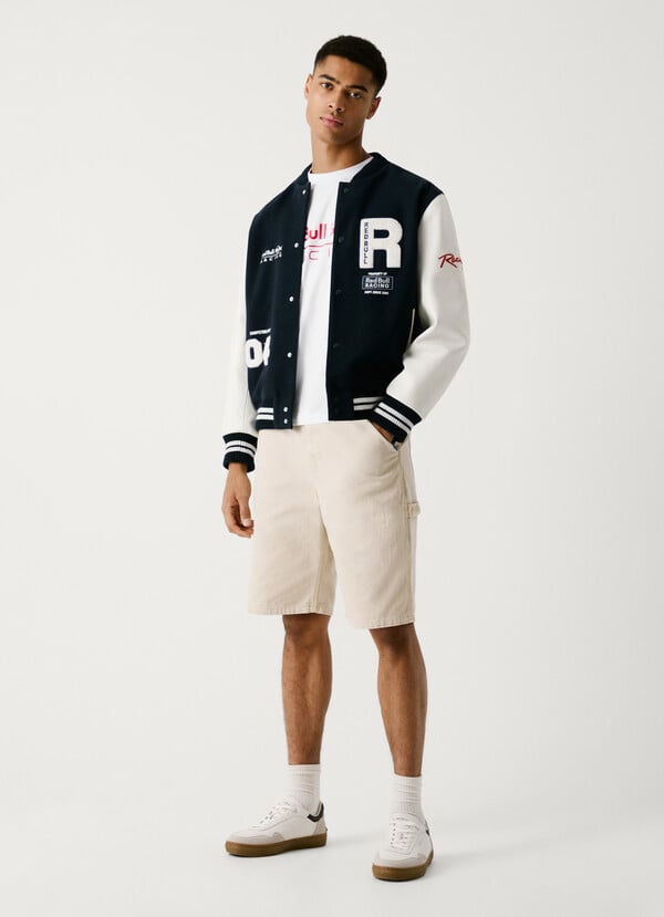 Pepe Jeans chaqueta bomber tipo varsity Descuentos del mes