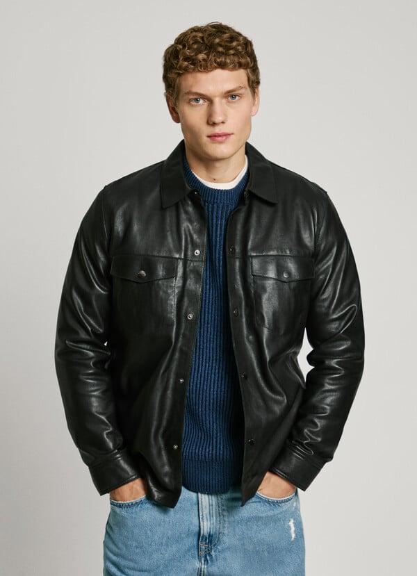 Pepe Jeans cazadora de piel