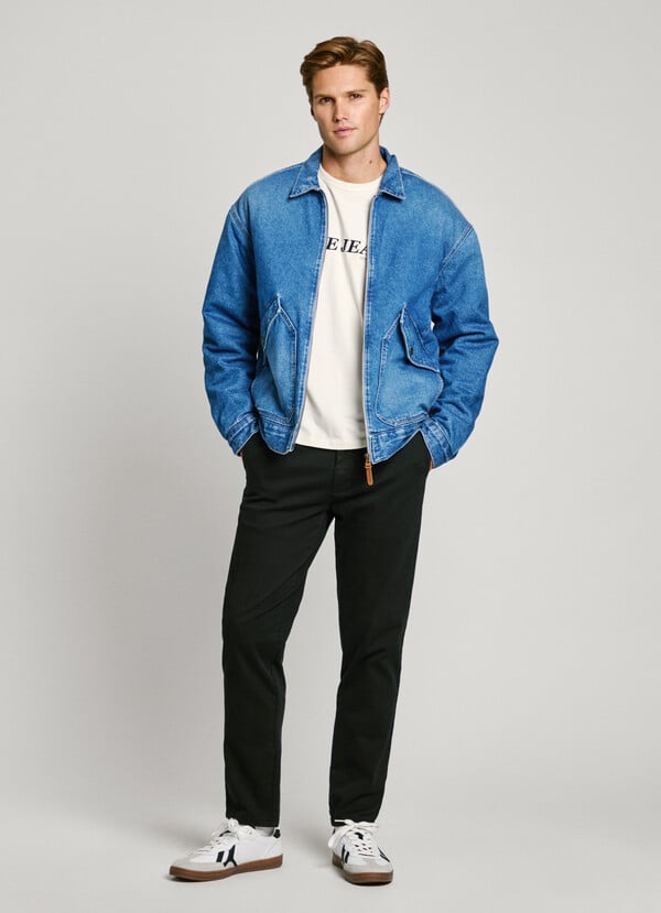 Pepe Jeans cazadora denim fit relaxed Descuento por venta flash