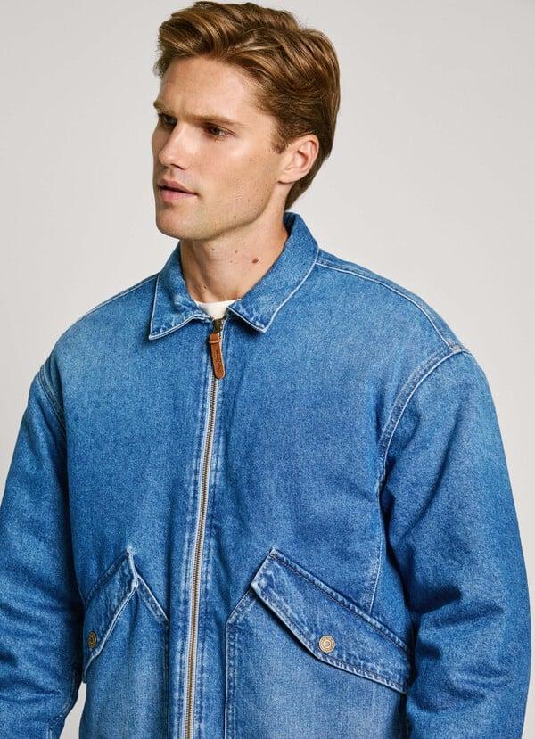 Pepe Jeans cazadora denim fit relaxed Descuento por venta flash
