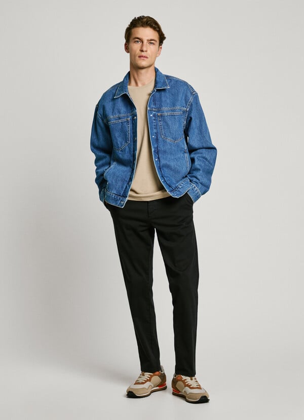 Pepe Jeans cazadora denim reversible fit relaxed Ofertas de temporada