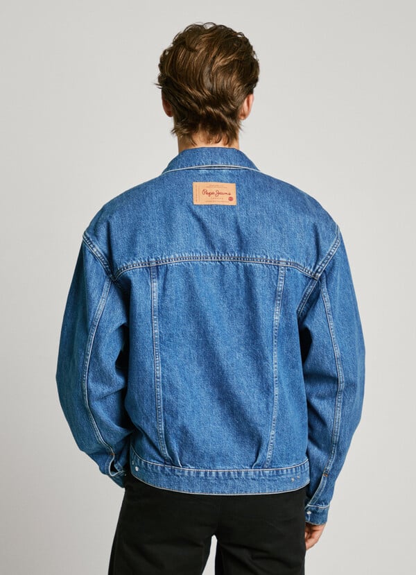 Pepe Jeans cazadora denim reversible fit relaxed Ofertas de temporada