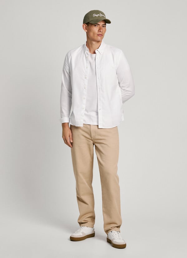 Pepe Jeans camisa oxford fit slim Grandes ahorros