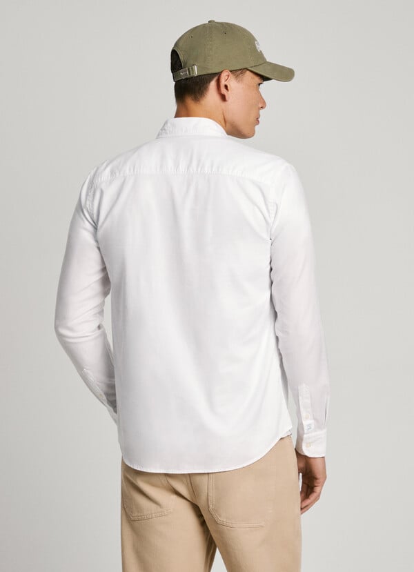 Pepe Jeans camisa oxford fit slim Grandes ahorros
