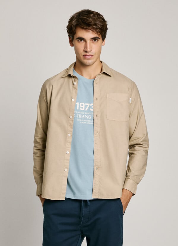 Pepe Jeans camisa oxford fit regular 2025