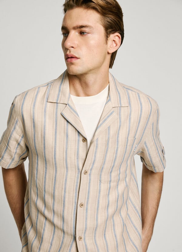 Pepe Jeans camisa rayas fit regular Outlet