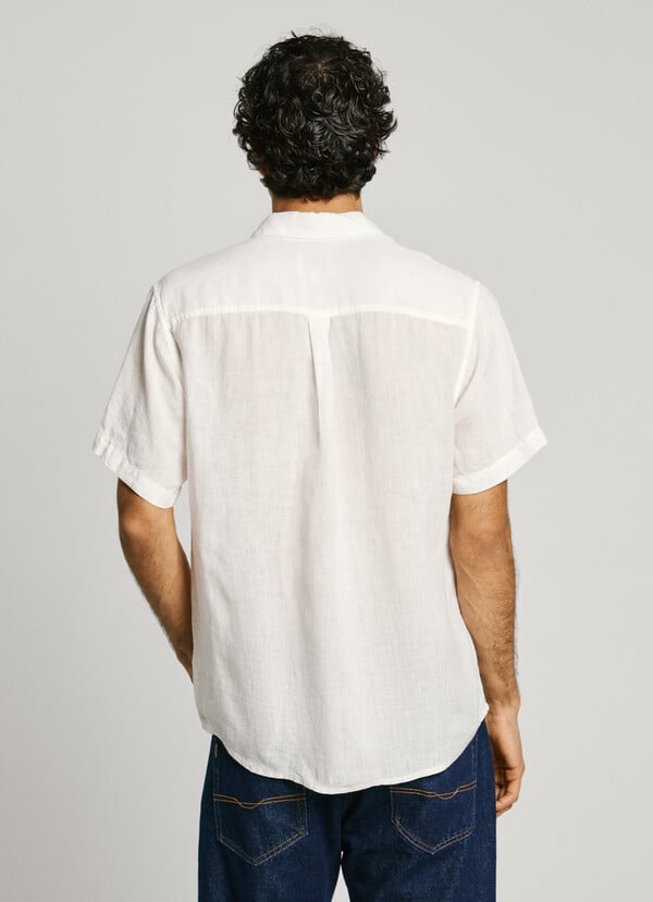 Pepe Jeans camisa bolsillo frontal fit regular Outlet online