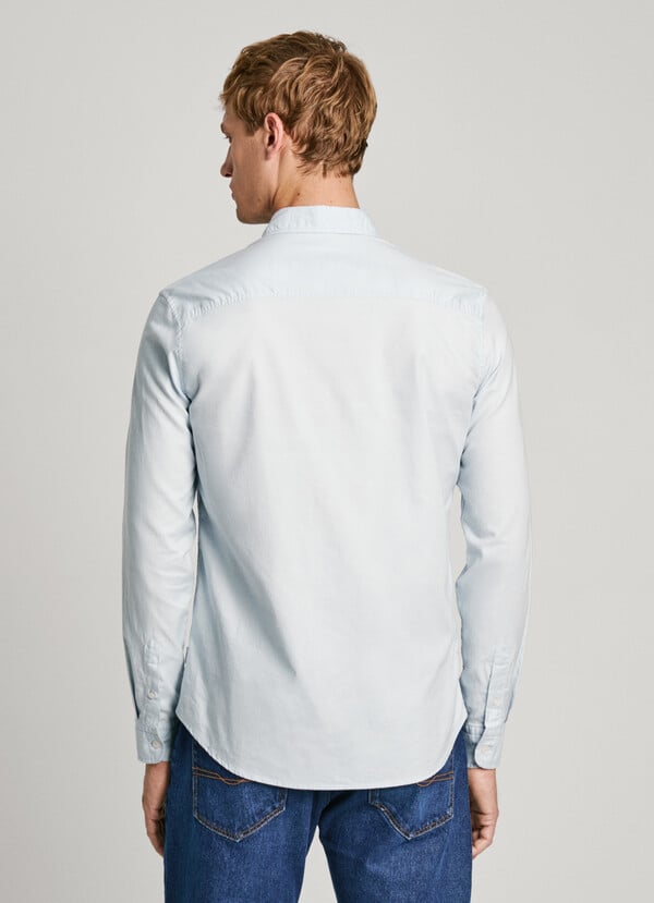Pepe Jeans camisa oxford fit slim Descuento