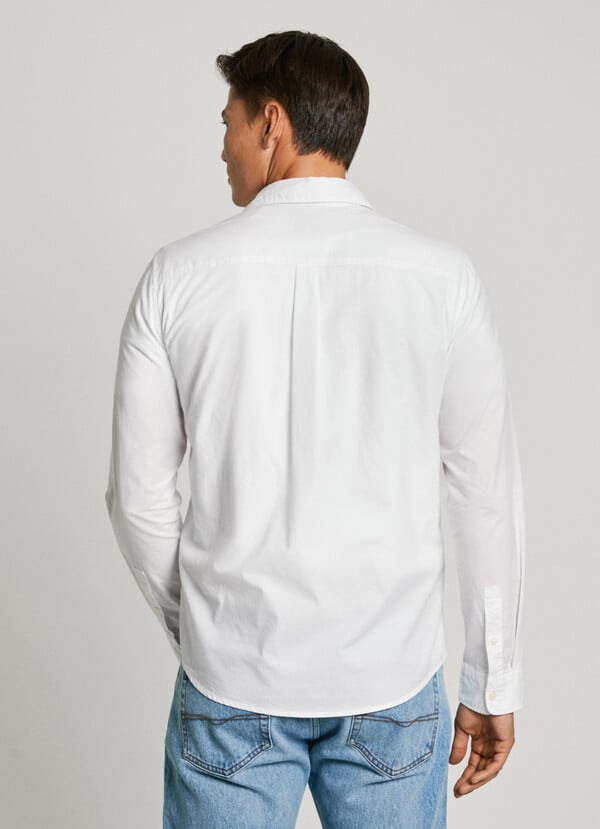 Pepe Jeans camisa popelín fit regular Tienda