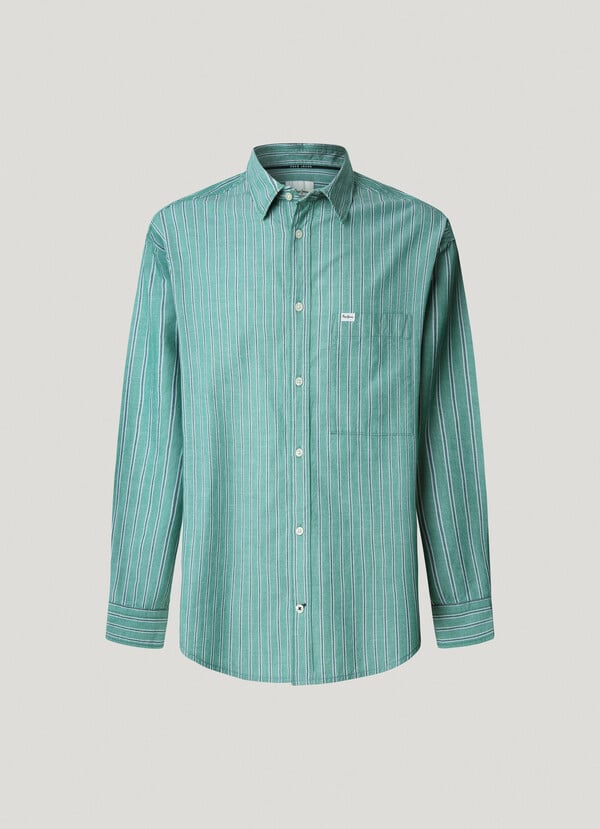 Pepe Jeans camisa rayas fit relaxed Tienda