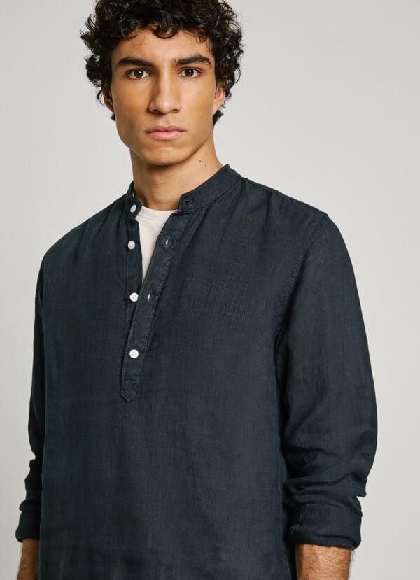 Pepe Jeans camisa media tapeta fit regular Liquidación